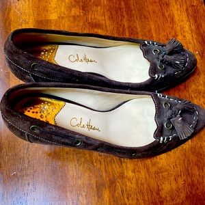 EUC Cole Haan Suede Wedges